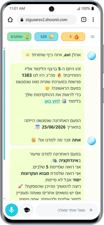 ממשק מורה פרטי למתמטיקה מבוסס AI - מערכת שונית